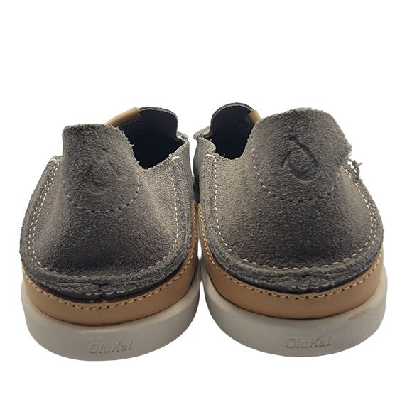 OluKai NaluKai Kala Slip On Mens 9.5 Gray Casual Comfort Shoes - 10409-7B19 main image 8